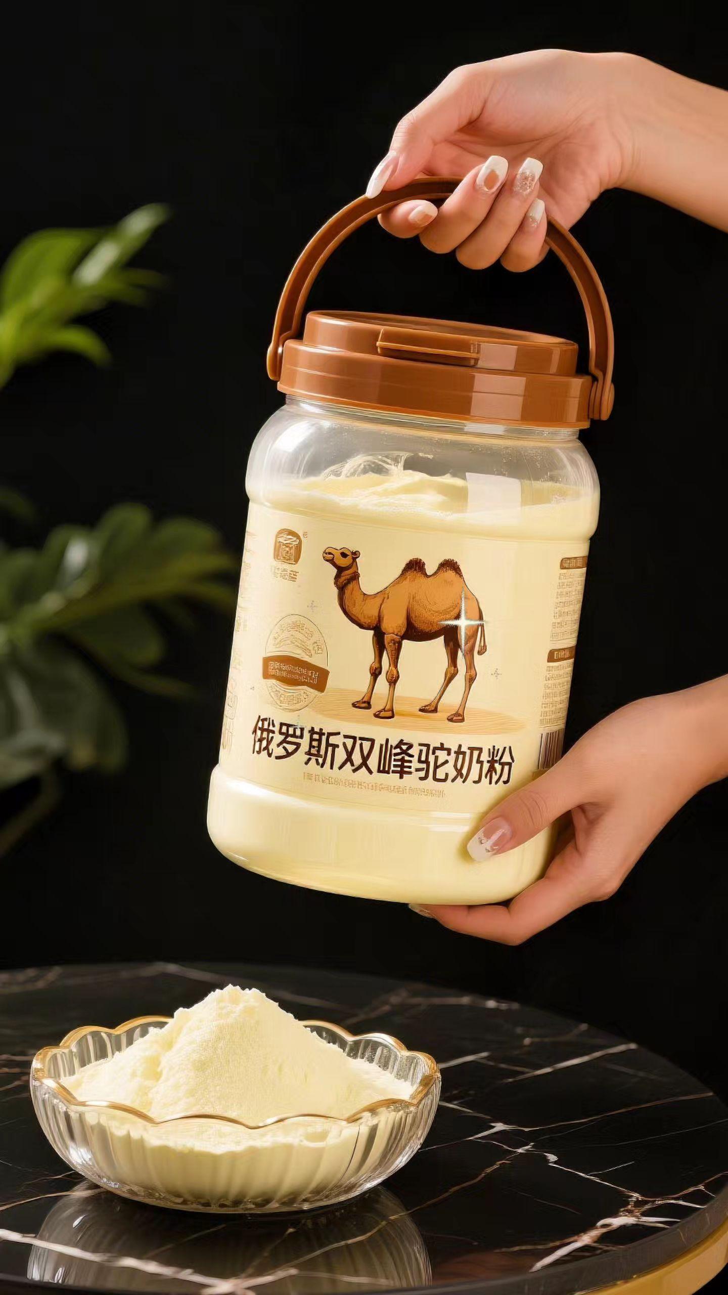 俄罗斯双峰驼奶粉。 挖到宝了!这款俄罗斯双峰驼奶粉真的刷新我对奶粉的认知! 打开罐子就闻到一股淡淡的奶香,不是那种齁甜的香精味,是很纯粹的自然香气~冲泡的时候溶解度超好,温水一冲就化开,不会结块,奶液看着特别醇厚。 喝起来口感顺滑,带点微微的清甜,完全没有膻味!#好物推荐 #俄罗斯驼奶粉 #双峰驼奶粉 #奶粉 #超便宜超划算