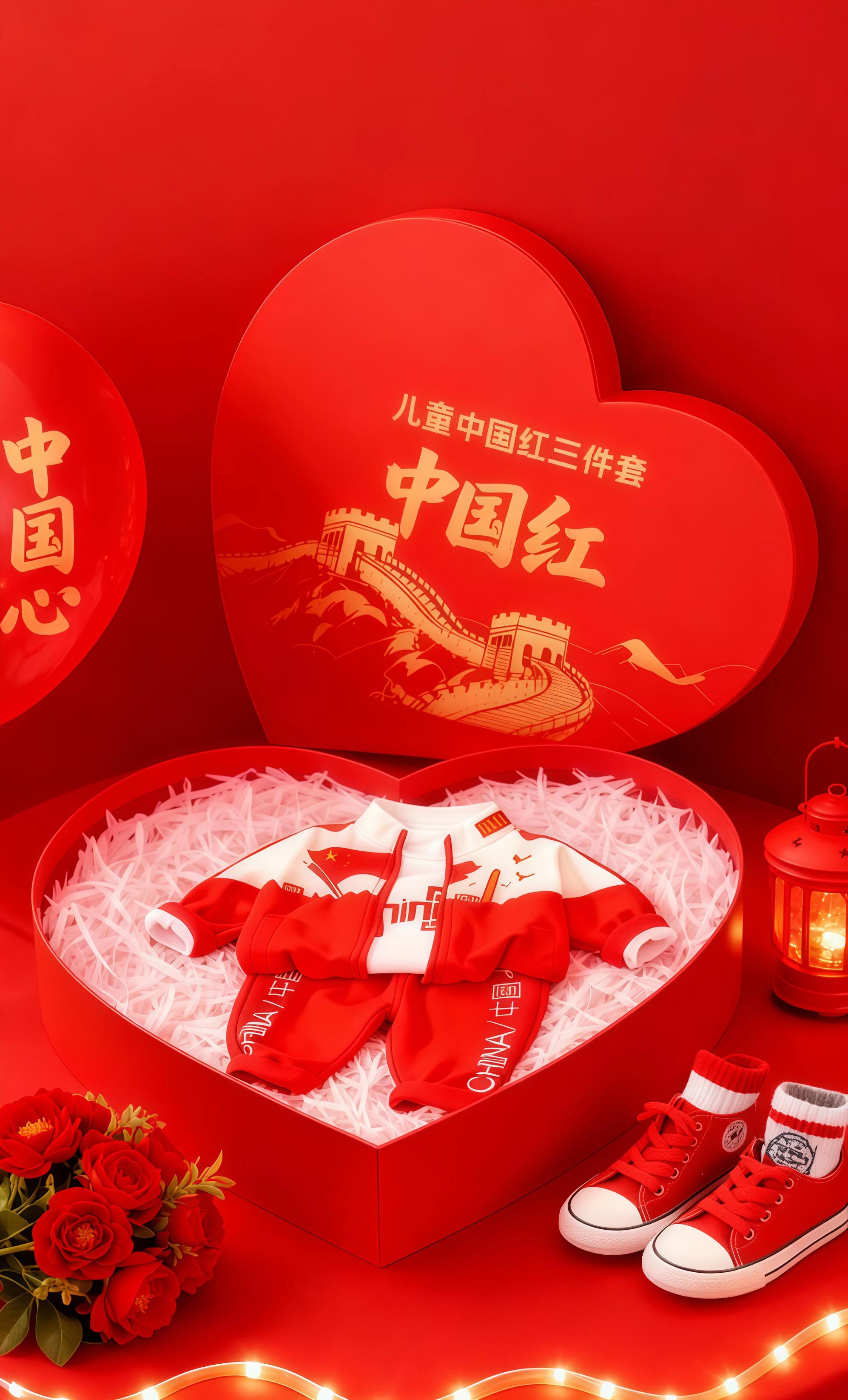 #男女童国潮三件套#中国红#高品质童装#男女童穿搭 #上热门 @抖音小助手 @抖音创作小助手