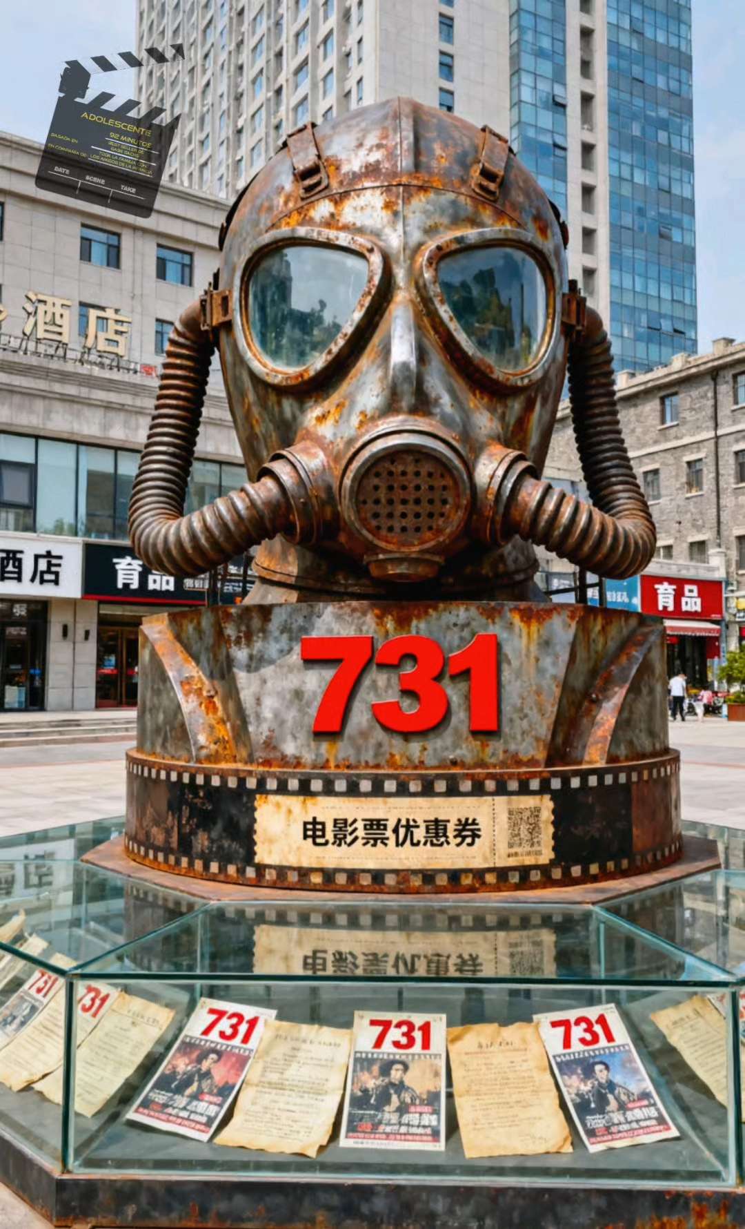 电影《731》定档9月18日上映,这是一部不容错过的影片! #731 #731电影不容错过的历史课#731电影传递历史力量#铭记历史#勿忘国耻