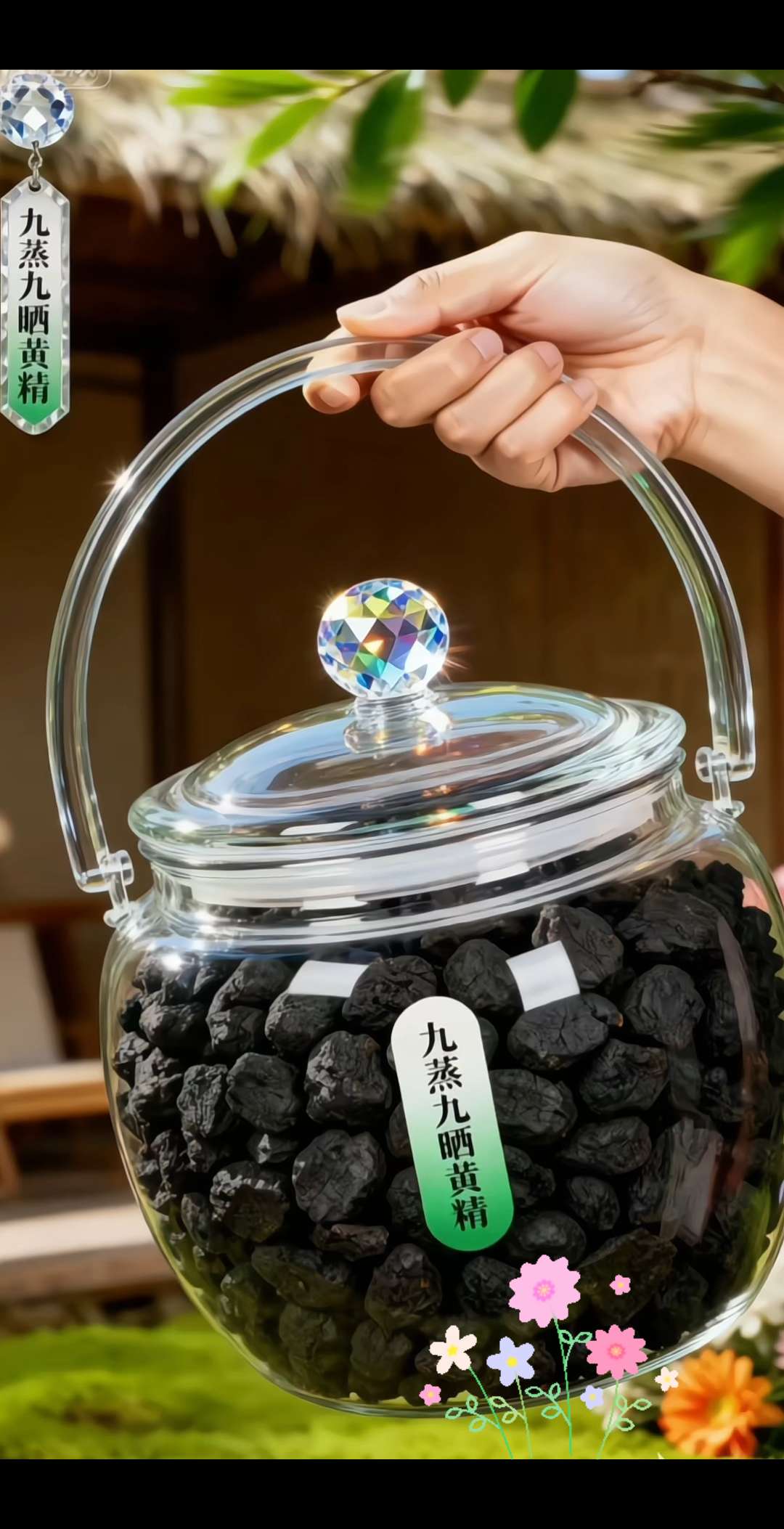 就这么小小的一片,被誉为仙人鱼粮,不是你吃不起,而是你买不到。同仁堂的九蒸九晒黄金采用的是云南高原的老黄金,经过九蒸九晒后,原本的辛辣味没有了,变得软糯可口,直接食用或者用来泡水煲汤,非常不错。喜欢的朋友可以点击视频左下角。#喝出来的健康 #黄精 #喝出健康 #养生茶 #滋补养生