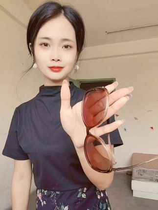 爆款狐狸头气质网红新款太阳镜女士防紫外线墨镜时尚圆脸偏光眼镜#太阳眼镜#好物分享#自用好物分享