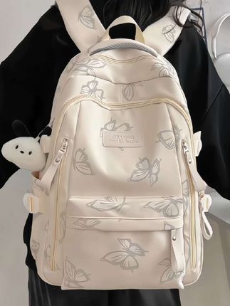 #高颜值学生书包 #初高中学生书包 #学生书包 #大容量学生书包 #双肩背包