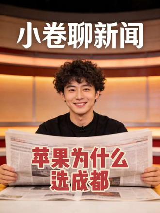 苹果50周年,亚太首站直接选成都, 库克亲自到场!凭什么是成都?小卷给你聊聊。#苹果 #苹果公司 #苹果成都 #库克来成都 #库克