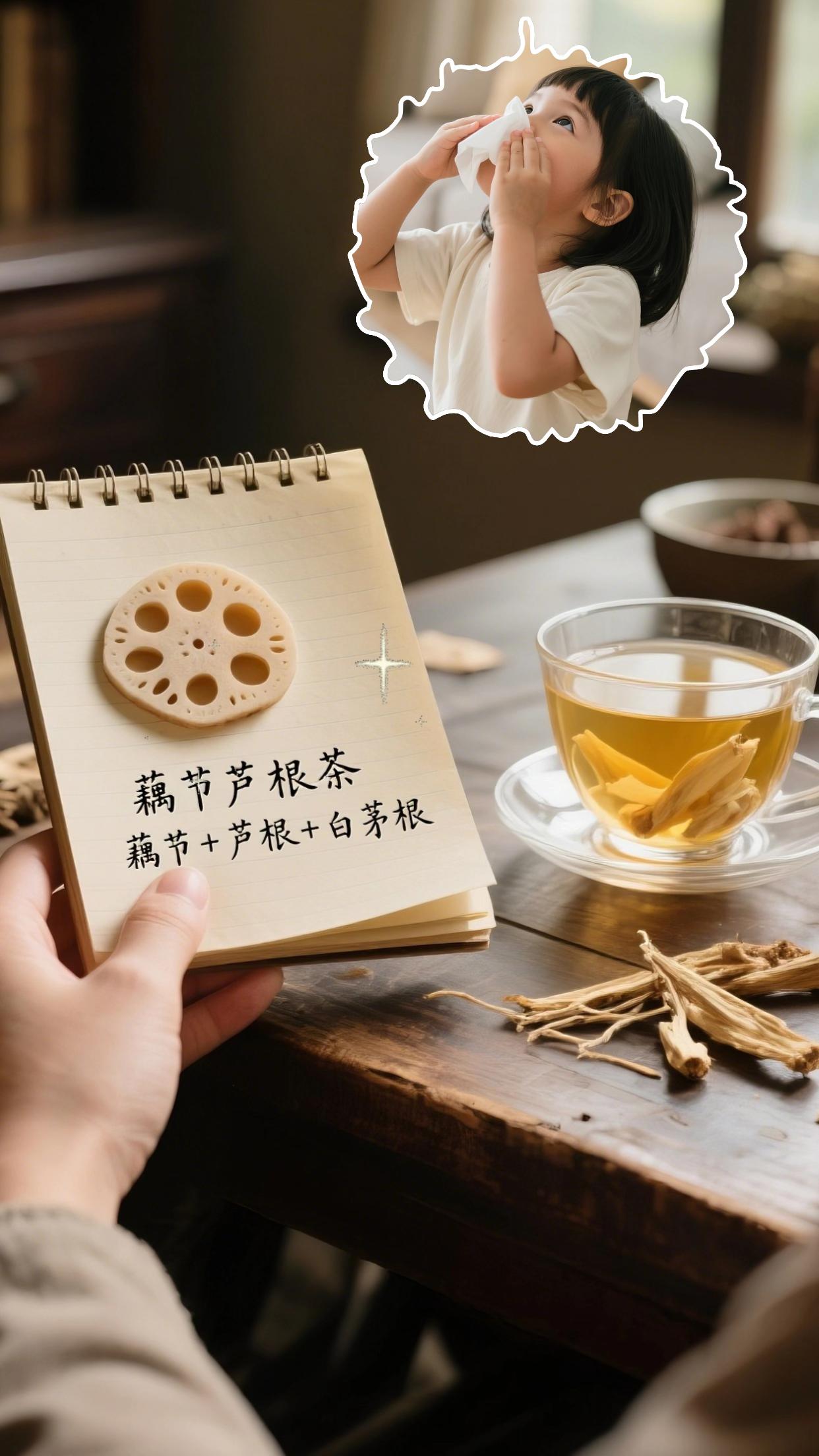孩子经常流鼻血,家长阔以试试#藕节芦根汤 #藕节芦根 #宝妈推荐 #好物推荐