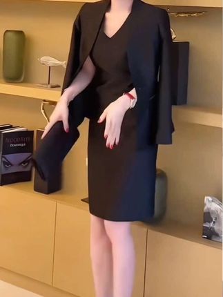 #西服套装 #气质穿搭 #包臀裙 #显瘦穿搭 #时尚气质穿搭