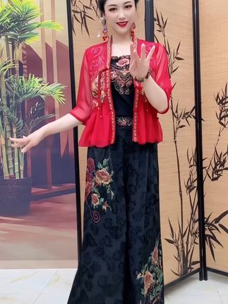 #显高显瘦 #谁穿谁好看 #新中式防晒外搭#好美