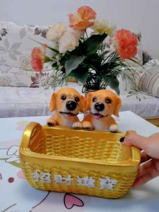 狗狗摆件#爱了爱了 #这也太可爱了吧 #敲可爱 #装饰摆件 #超便宜超划算