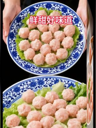 不管是涮火锅、做沙拉,还是像这样凉拌,怎么搞都好吃到跺脚!满满一盘全是实打实的虾肉,没有科技与狠活,爱吃虾的宝子锁死,错过这波鲜货,真得哭晕   #虾球界天花板 #鲜弹到飞起 #火锅必囤硬货#虾滑