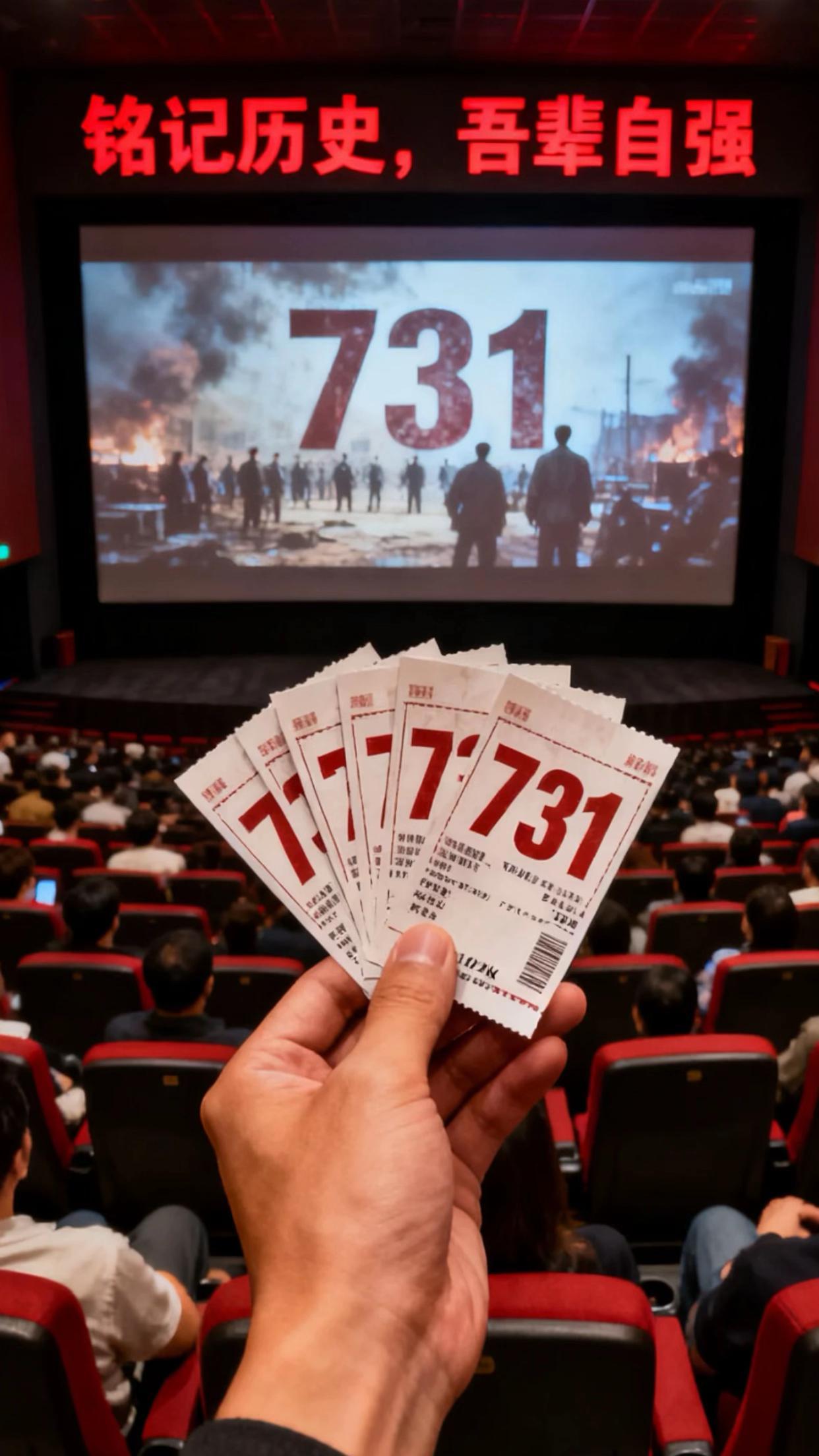 看《731》!15元双人票太值了 抖音团购15元抢双人票,全国影院通用,超额补差价超方便。带着孩子去看,铭记历史吾辈自强💖#世界和平#好电影#电影