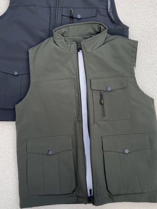 #男士立领马甲#百分百皮毛一体#秋冬保暖马甲 #抗寒保暖 #男士保暖马甲背心