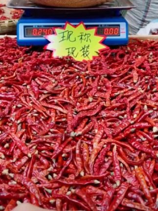 辣椒干农家自晒 传统手工线椒农产品#快来一起尝个鲜 #无辣不欢 #农产品 #新鲜辣椒