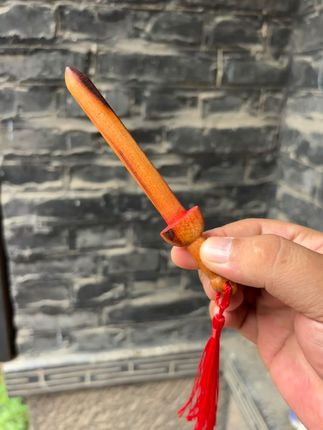 道系之桃木小飞剑来喽 #桃木小剑 #桃木挂件 #桃木饰品 #广由法剑