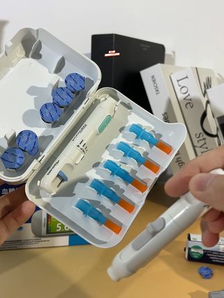 泰尔茂大屏彩屏血糖仪日本品牌在家简单测糖 能语音播报的的家用血糖仪?这款血糖检测好物一定要备上!#好物推荐🔥 #健康监测 #测血糖 #糖尿病 #控糖