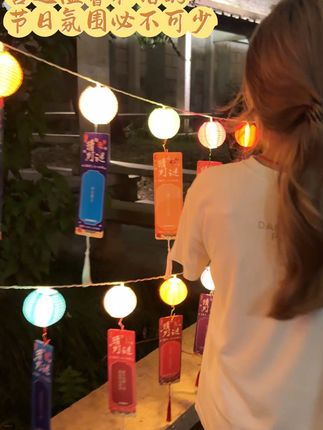 中秋户外装饰,防水迷你灯笼,不喜欢随时退! 节日必备!这个超喜庆的小物件别错过啦