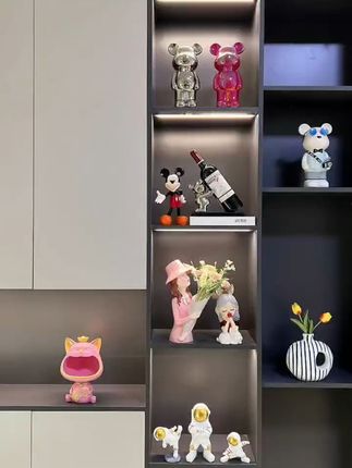 餐边柜套装设计师款! 设计师组合款,迎合夏季清新元素,搭配合理,符合当下流行美学!#摆件#摆件套装 #陶瓷工艺品