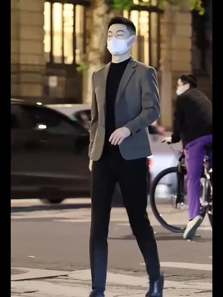 穿出潮流感,百搭小脚裤 #修身小脚西裤 #商务休闲西裤 #九分裤男 #小脚裤 #西裤男