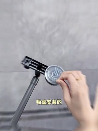 浴室神器!免打孔毛巾架,轻松告别墙面烦恼! 家里装了这个吸盘式的毛巾杆后,再也不怕毛巾没地方放啦!#好物推荐🔥#浴室好物#卫生间好物#免打孔#置物架