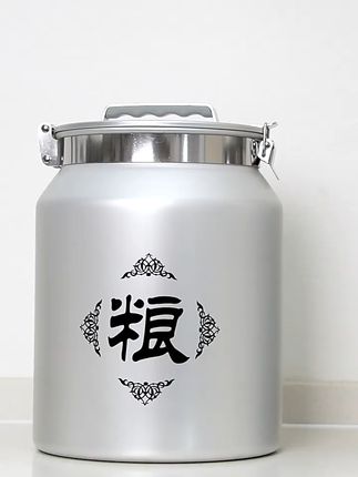 再也不怕米生虫!这款密封米缸太好用了! 家里大米容易受潮生虫?试试这款能防虫防潮、密封性好的储物罐!#米桶 #厨房好物 #防潮密封米桶 #不锈钢米桶