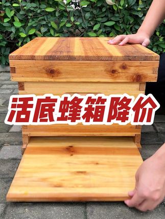 贵州活底蜂箱降价了,现在下单享优惠,不要错过 #活底蜂箱 #蜂箱