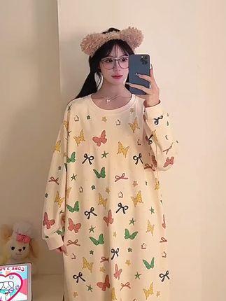 穿上它,一夜好眠不再是梦! 姐妹们!秋冬穿啥?这款加厚保暖又好看的衣服别错过啦!#睡衣家居服#睡衣#睡裙#自带胸垫睡裙#被秋日氛围感穿搭拿捏了
