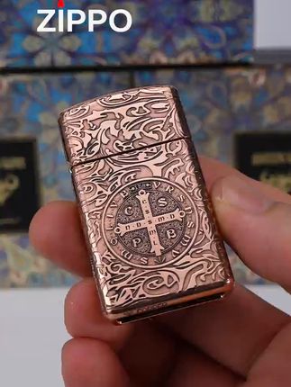 精致生活从这把纤巧ZIPPO开始! 这个小玩意儿太好玩了!它能让你体验到不一样的乐趣!#打火机#礼物推荐#zippo#送男友的礼物#打火机花式转场挑战