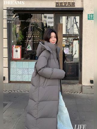 寒冷冬日,这款白鹅绒羽绒服让你温暖到脚踝! 冬天怕冷又想时尚?这款加厚外套帮你解决难题!#秋冬穿搭#羽绒服#保暖又好看#羽绒服穿搭#秋冬巨保暖的羽绒服穿搭