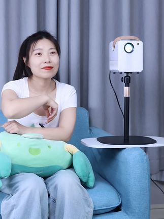 家里想装一个能随意移动位置还能自由调整高低的投影仪支架 #投影#仪 #投影仪优选 #投影仪支架