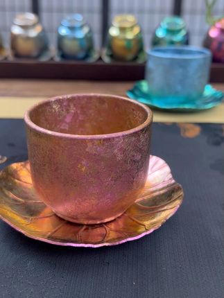 .纯钛品茗杯,小小的杯子,大大的能量,装得下滚烫,撑得起漂亮 #好物推荐🔥 #茶具好物推荐 #高端茶器 #茶杯 #主人杯