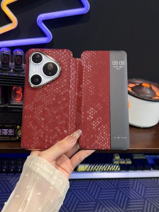 手慢无!华为Pura80 Pro龙麟纹翻盖壳,头层牛皮触感细 手慢无!华为Pura80 Pro龙麟纹翻盖壳,头层牛皮触感细腻,智能磁控开合,通话不用手忙脚乱!#商务神器 #华为pura80pro手机壳