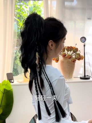 辣妹必备!水波纹马尾让你瞬间变身拳击辣妹! 想让发型更有层次感?这款高扎法帮你搞定!