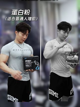 蛋白粉、增肌粉有什么区别? #荒野健康增肌粉 #增肌粉 #增肌粉测评
