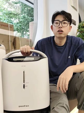鱼跃大流量医用级制氧机 #制氧机 #医用制氧机 #鱼跃制氧机 