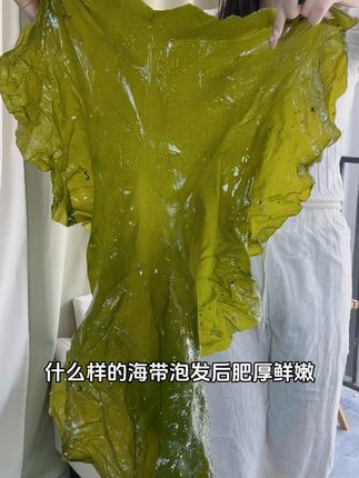 海边的味道!大连新鲜海带,脆爽无沙,一口一个满足感! #大连海带#夏天吃什么 #整颗海带 h