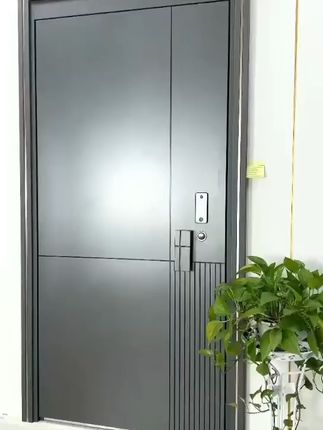 告别钥匙烦恼 指纹一扫轻松回家 #门 #防盗门 #装修 