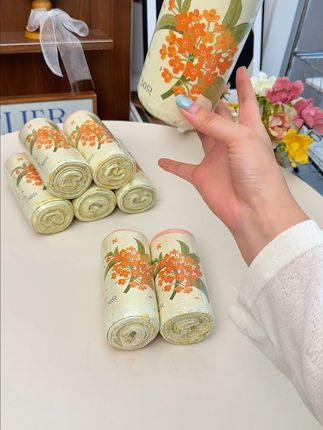 新款桂花香垃圾袋,加大加厚质量好!高级的印花好好看!趁划算赶 赶紧囤#垃圾袋 #免撕垃圾袋 #结实耐用垃圾袋推荐 #超便宜超划算