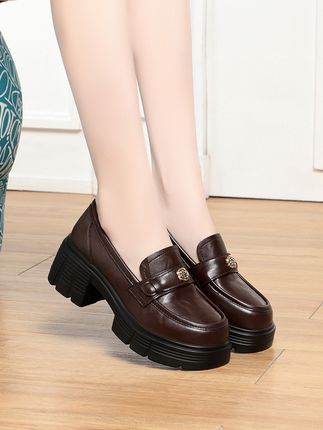 #乐福鞋 #百搭鞋子 #增高鞋 #小个子穿搭 #来双11解锁秋冬本命穿搭