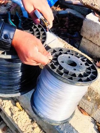 塑钢线高强度大棚线百香果火龙果葡萄架园艺养殖拉线棚架专用压膜