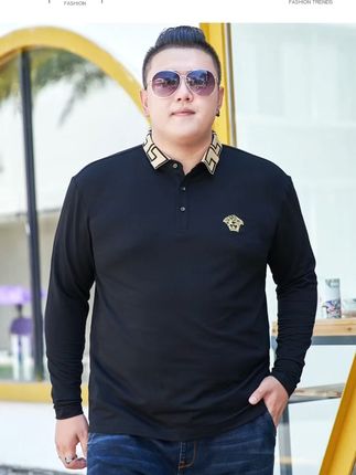 穿上这件加肥Polo衫,轻松告别紧绷烦恼! 秋冬男士加肥加大款型T恤!运费险活动来啦!!!拍下后不满意可退哦~#男生穿搭#品质男装#polo衫#商务休闲#男生秋日有效穿搭