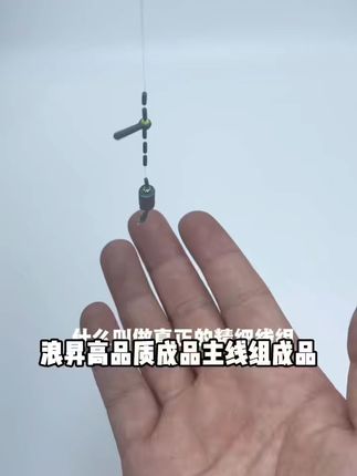 钓鱼再也不愁断线!浪昇主线组耐用又顺滑 #浪昇主线组#浪昇成品 浪昇线组4.5 .5.4