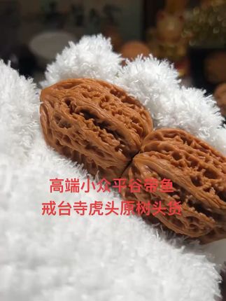 野生平谷带鱼 核雕工艺太惊艳! #戒台寺虎头#文玩爱好者 #文玩 #文玩发烧友 #文玩人 