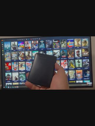 即插即玩怀旧游戏硬盘,免费退货无压力! 想体验经典游戏却没合适设备?这款免下载、即插即玩游戏盘帮你解决!