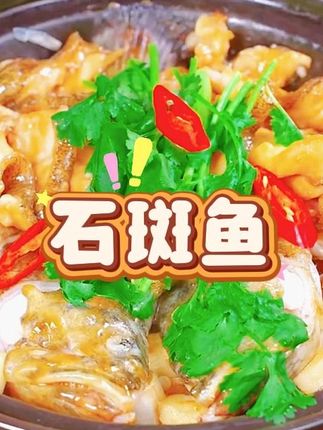 深海新鲜石斑鱼清蒸砂锅焗石斑鱼块! 今天刚到好多新鲜海味!有需要的朋友赶紧下手吧!!!顺丰包邮到家哦~#被砂锅焗豆豉鱼块香晕#了 #石斑鱼 #燕尾斑 #虎斑鱼 #东星斑