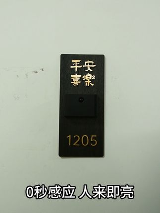 进门就是高级感!氛围灯门牌照亮你的家 #原来浪漫这么简单 #回家的仪式感 #感应灯门牌 #入户门牌高级感