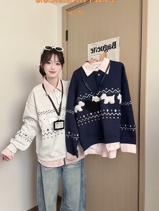 穿上它,轻松做个慵懒美人!免费退货无压力 姐妹们!这个冬天一定要给自己安排一件这样的外套呀~真的太好穿了!!!关键现在有运费险哦~喜欢就赶紧冲吧!!#卫衣#卫衣穿搭#韩系穿搭#宽松版型#轻松摆脱路人感的韩系穿搭