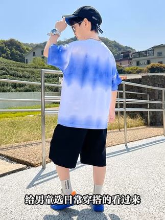 夏日清凉!小哪吒套装让宝贝变身萌神 孩子穿啥都好看!这套亲子装太好看了吧~快给孩子安排一套吧!!#萌娃 #萌娃日常 #萌娃搞笑日常 #男童穿搭 ##男童套装