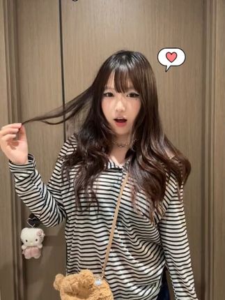 夏天必备!韩系条纹罩衫,包邮退货无忧穿出高级感! #高级感穿搭 #韩系穿搭 #长袖t恤 #条纹t恤 #通勤穿搭如何摆脱土气感