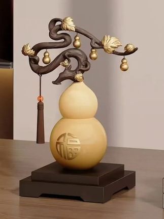 新中式客厅摆件,天天看着无压力! 今天是大喜的日子!家里没挂葫芦的朋友赶紧安排上吧~ 运费险哦~可以放心拍哈#手工diy #创意摆件 #摆件 #家居好物 #家居摆件