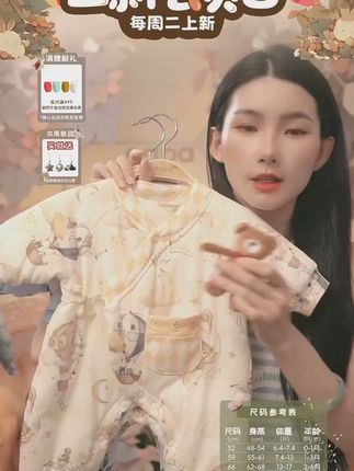 童梦精灵岛宝宝秋冬保暖新选择,舒适连体衣让宝贝自在玩耍! 孩子冬天怕冷?这款连体衣保暖又好看!秋冬中式绑带连体衣婴幼儿哈衣#秋冬穿搭 #秋季穿搭 #婴幼儿服饰 #连体衣 #秋季遛娃好搭子