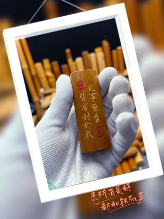 手心里的宁静,这串玉竹手串太治愈了! 实心竹文玩手把件