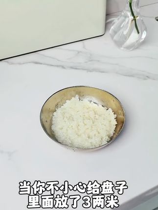 用纯钛餐盘蒸米饭是一种怎样的体验! #蒸米饭 #纯钛 #纯钛餐盘 #生活小妙招